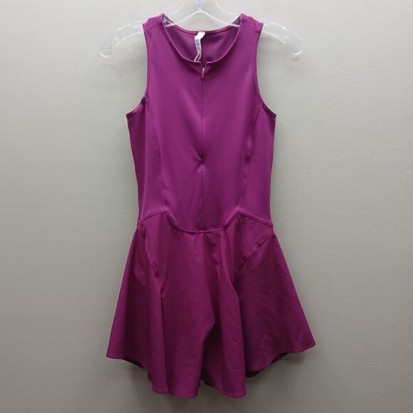 Lululemon Everlux Tennis Tank Dress Short Lined  Magenta Size 6 Pickleball - Picture 1 of 12